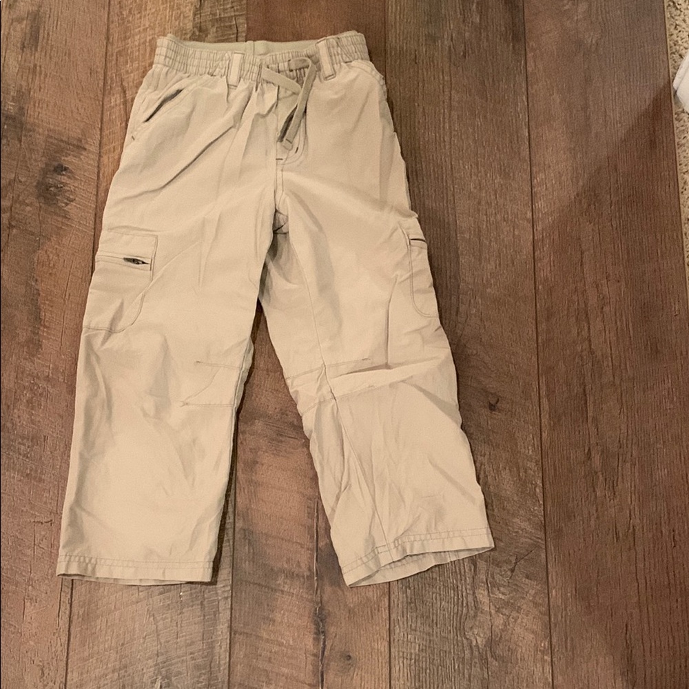 Beige thermal lined Cargo Pants